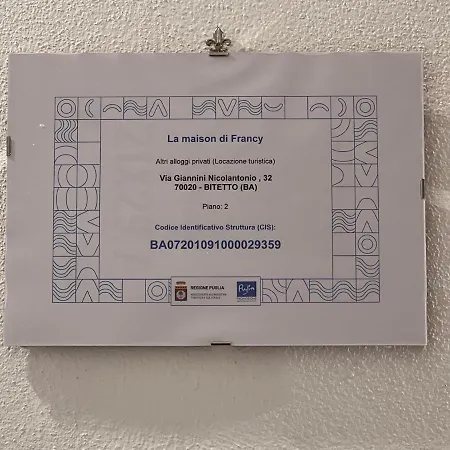 Panzió La Maison Da Francy